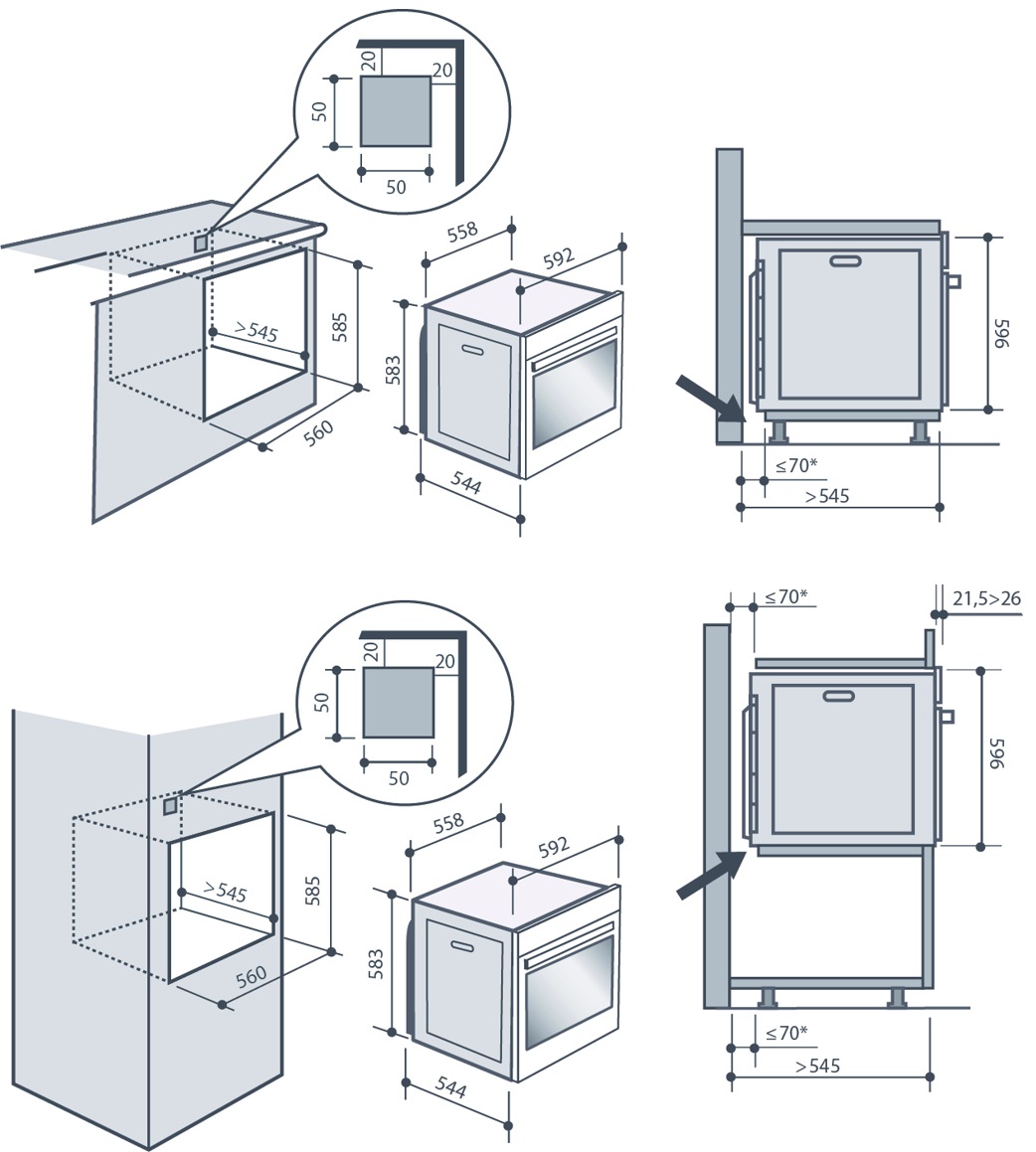 Духовой шкаф De Dietrich DOR7586A - изображение 3